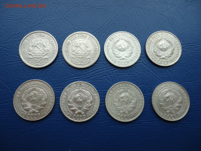 Лот монет 10 , 15 , 20  копеек 1922 - 1930 года ( 24-штуки ) - 6.JPG