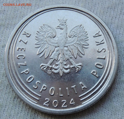 Польша 1 злотый 2024 до 23.04.2025 - Польша 1 злотый 2024 .JPG