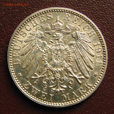 Бавария 2 марки 1911. До 27.04.25 - DSC09713.JPG