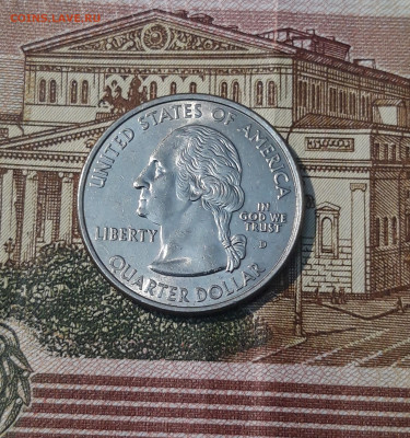 4 доллара 2002 (D) Квотеры 50 штатов - ИНДИАНА До 27.04 - 20250222_201230