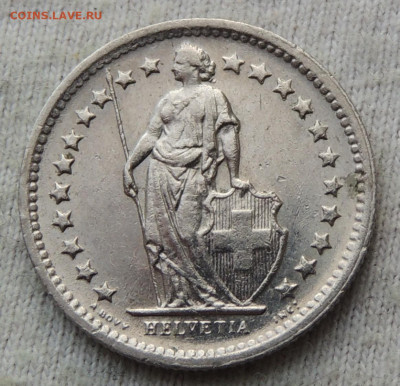 Швейцария ½ франка 1970 до 23.04.2025 - Швейцария ½ франка 70 .JPG