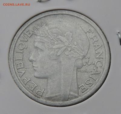 Франция 1 франк 1957 B до 27.04.2025 - Франция 1 франк 57 .JPG