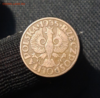 ПОЛЬША 5 ГРОШЕЙ 1935 года До 29.04 - 20250319_225907