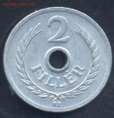 Венгрия 2 филлера 1954 г.27.04.2025 г. 22 -00 МСК. - Венгрия1