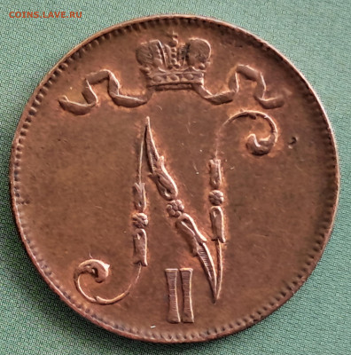 5 PENNIÄ 1917 NII.  до 28.04.25.  22.00 мск - 20250416_102327
