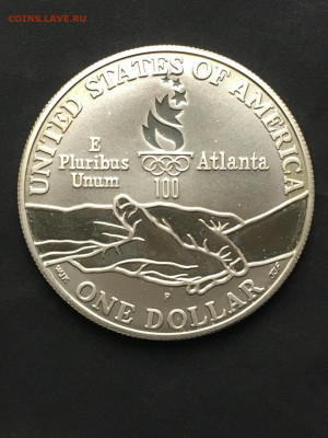 США, 1 доллар 1995 (Р), Гимнастика, до 02.05.2025. - IMG-20250426-WA0009