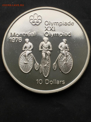 Канада, 10 долларов 1974, Велоспорт, до 02.05.2025. - IMG-20250426-WA0013
