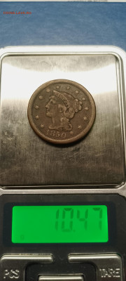 США, 1 цент 1850, подлинность. - IMG_20250426_184649