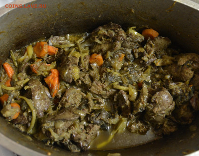 Кто что готовит? Фото-отчёты. - куриная печенка с овощами 4.JPG