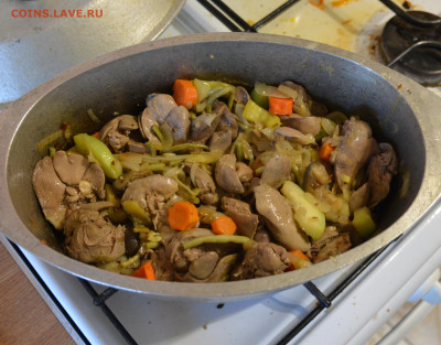 Кто что готовит? Фото-отчёты. - куриная печенка с овощами 3.JPG