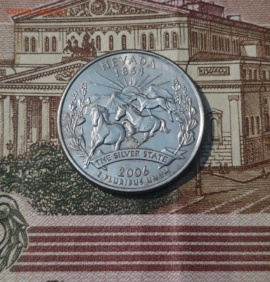 4 доллара 2006 года (P) 50 штатов - НЕВАДА До 04.05 - 20250222_194803