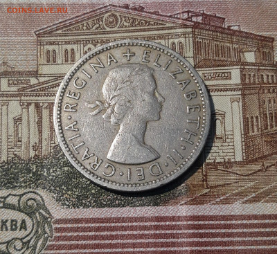 АНГЛИЯ 2 ШИЛЛИНГА 1956 года До 04.05 - 20250311_195603