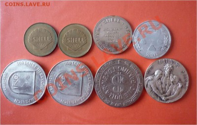 Иностранные жетоны (8 шт. разных), просьба оценить - ж1.JPG