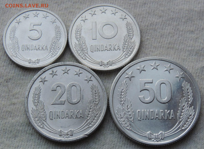 Албания погодовка 4 монеты 1964 до 04.05.2025 - Албания 64 х4.JPG