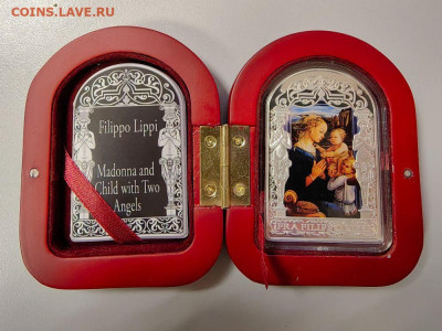 15 динеров 2013 Андорра, Филиппо Липпи, Ag999, до 05.05 - Ю Ренесанс Липпи-1