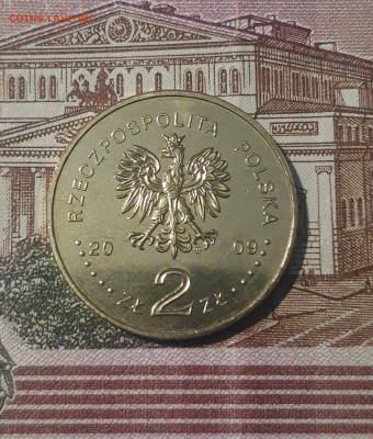 ПОЛЬША ЮБИЛЕЙКА 2 злотых 2009 года ЖЕГОТА До 05.05 - 20250227_181419