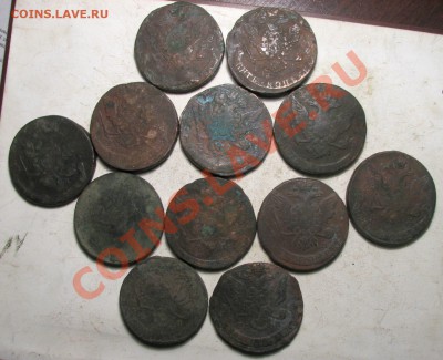12 пятаков 1759-1783Окончание : 14 02 2012 в 21 30 м - IMG_1672.JPG