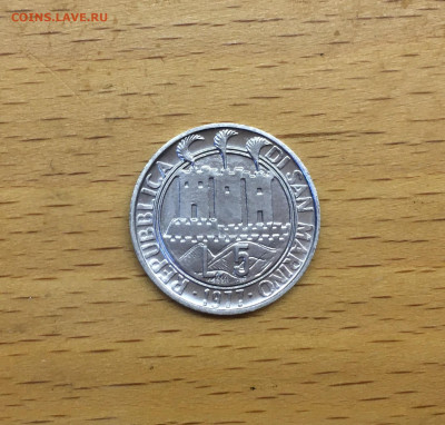 Сан-Марино 5 лир 1977 Экология - IMG_9461.JPG