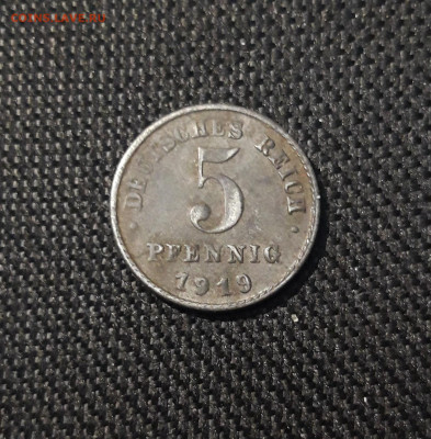 ГЕРМАНИЯ 5 ПФЕННИГОВ 1919 года До 06.05 - 20250308_201427