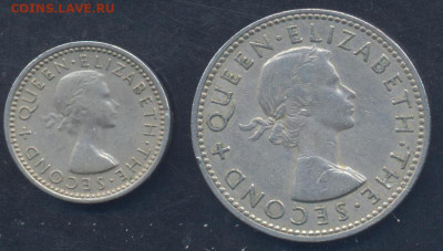 Новая Зеландия 3 пенса 1953 г.  2.05.2025 г. 22 -00 МСК. - Зеландия шиллинг1
