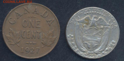 Канада 1 цент 1927 г.   2.05.2025 г. 22 -00 МСК. - Канада