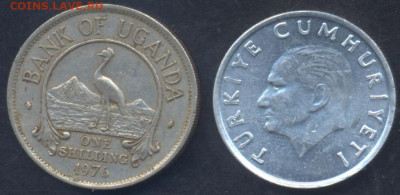 Уганда 1 шиллинг 1976 г.2.05.2025 г. 22 -00 МСК. - Уганда1