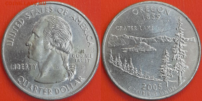 США 2005 год  25 центов  до 22:00  08.05.25 - 9