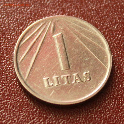 Литва, 1 LITAS 1991.   До 8.05.2025 г. в 22:00 по Мск. - 1 Litas