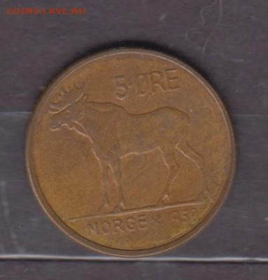 Норвегия 1958 5о (лось) до 07 05 - 187