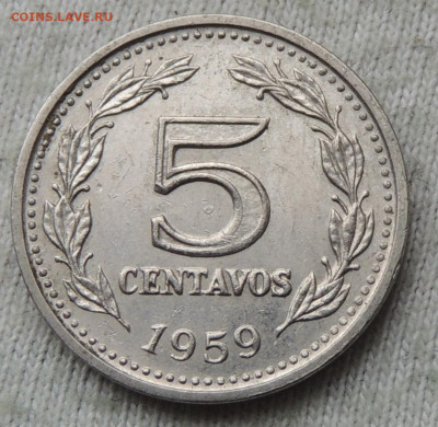 Аргентина 5 сентаво 1959 до 07.05.2025 - Аргентина 5 сентаво 59.JPG