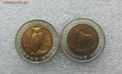 5 руб 1991г КК козёл и филин до 7.05 в 22-00 - IMG_20250503_190554
