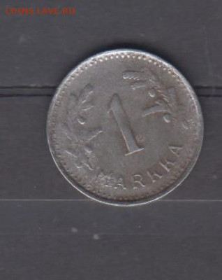 Финляндия 1945 1 марка до 08 05 - 162а