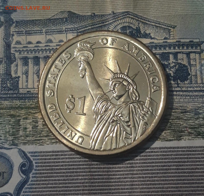 1 доллар 2009 года (P) ПРЕЗИДЕНТЫ ЗАКЕРИ ТЕЙЛОР До 10.05 - 20250421_213647