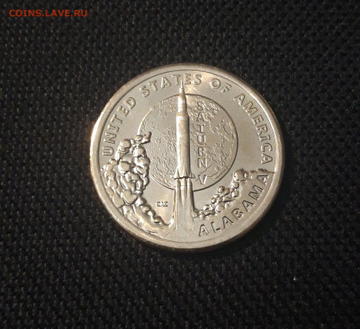 1 доллар 2024 Алабама - Сатурн-5 Ракета Инновации До 10.05 - 20250421_214151