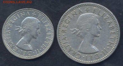 Британия шиллинг 1955 г. 6.05.2025 г. 22 -00 МСК. - Британия1