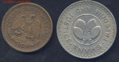 Мексика 1 центаво 1937 г.6.05.2025 г. 22 -00 МСК. - Гана