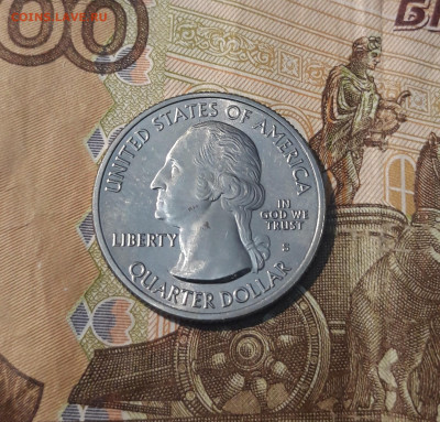 25 центов 2019 года (S) РЕЗЕРВАТ ИМЕНИ ФРЭНКА ЧЕРЧА До 11.05 - 20250208_213157