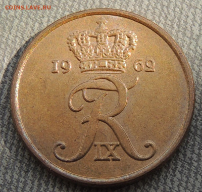 Дания 2 эре 1962 Br нечастая до 11.05.2025 - Дания 2 эре 1962 .JPG