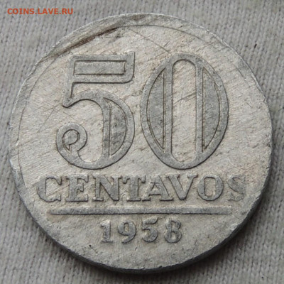 Бразилия 50 сентаво 1958 до 11.05.2025 - Бразилия 50 сентаво 58.JPG