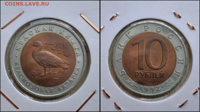 Казарка 10 рублей 1992 год. До 07.05 #2 - IMG-20250506-WA0003