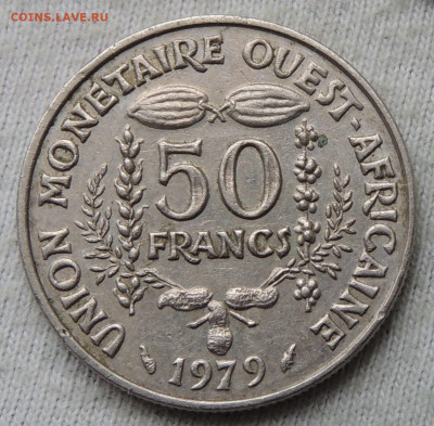 Западная Африка 50 франков 1979 до 11.05.2025 - З. Африка  50 франков 79.JPG