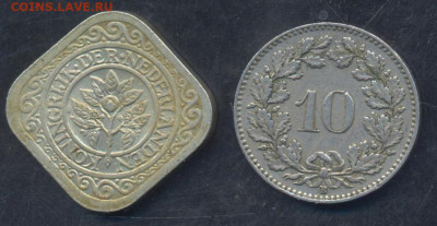 Швейцария 5 раппен 1942 г. 10.05.2025 г. 22 -00 МСК. - Голландия