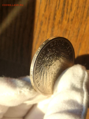 Германия 3 марки 1911 г. Серебро 900 до 11.05 в 22:00 (МСК) - photo1720458010 (4)
