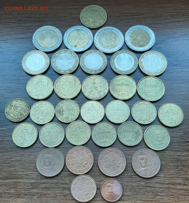 Монеты Евро с номинала до 11.05.2025 в 22:00 - 5253507729526485023