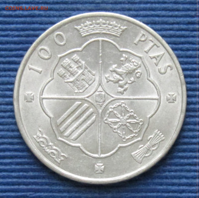 Испания 100 песет 1966 до 12.05.2025 21.00 мск - Испания 100песет66 р.JPG