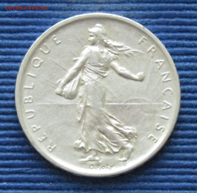 Франция 5 франков 1960 до 12.05.2025 21.00 мск - Фр 5фр60 а.JPG