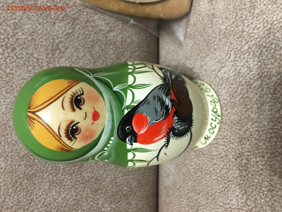 Сувенирные матрешка и пряник от банка МУБ - 3_матрешка.JPG