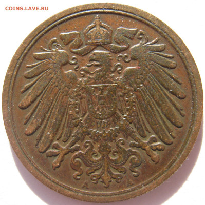 Германия империя 1 пфенниг 1901 A до 16.05. - IMG_2277.JPG