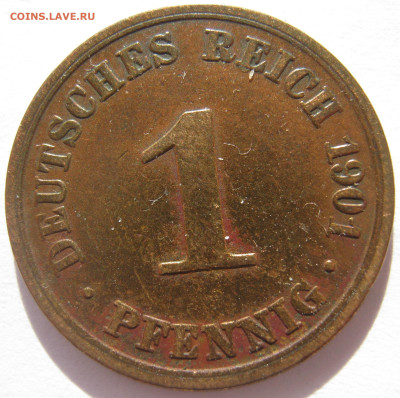 Германия империя 1 пфенниг 1901 A до 16.05. - IMG_2276.JPG