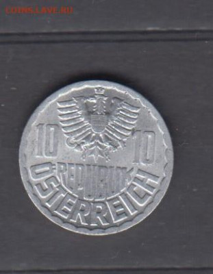 Австрия 1972 10грошей (блеск) до 16 05 - 77